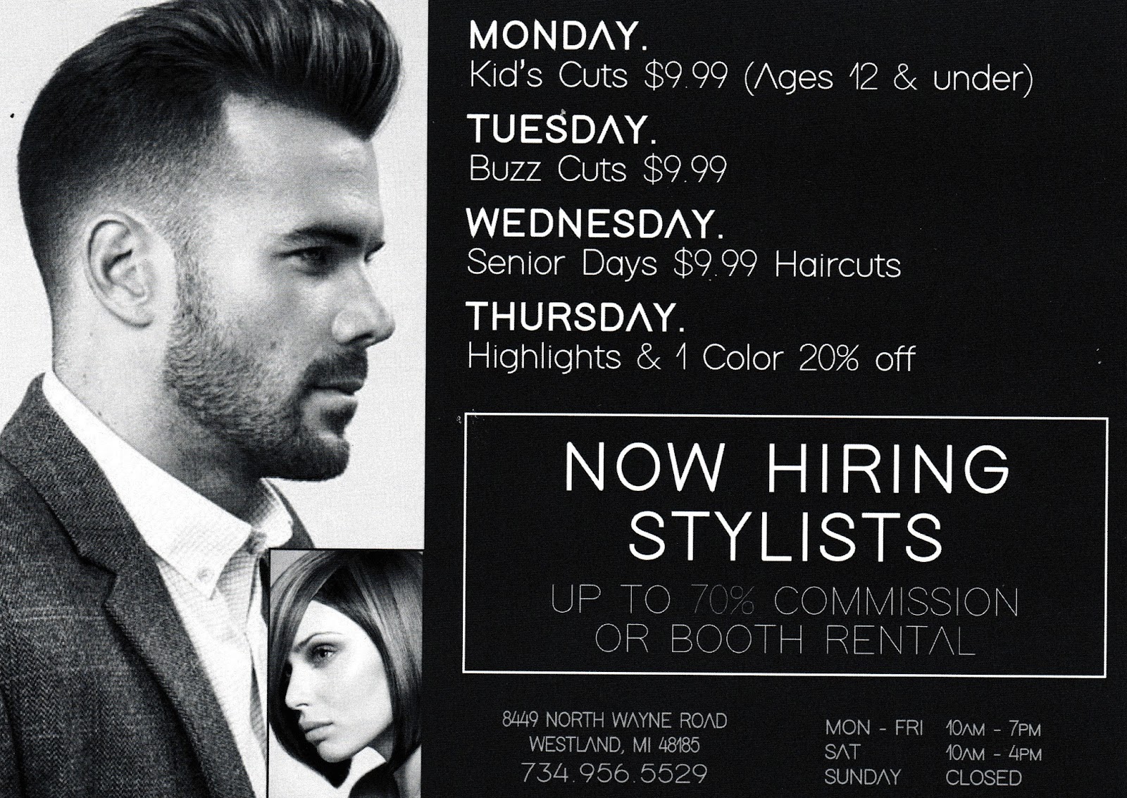 Sazan's Hair Salon in Westland